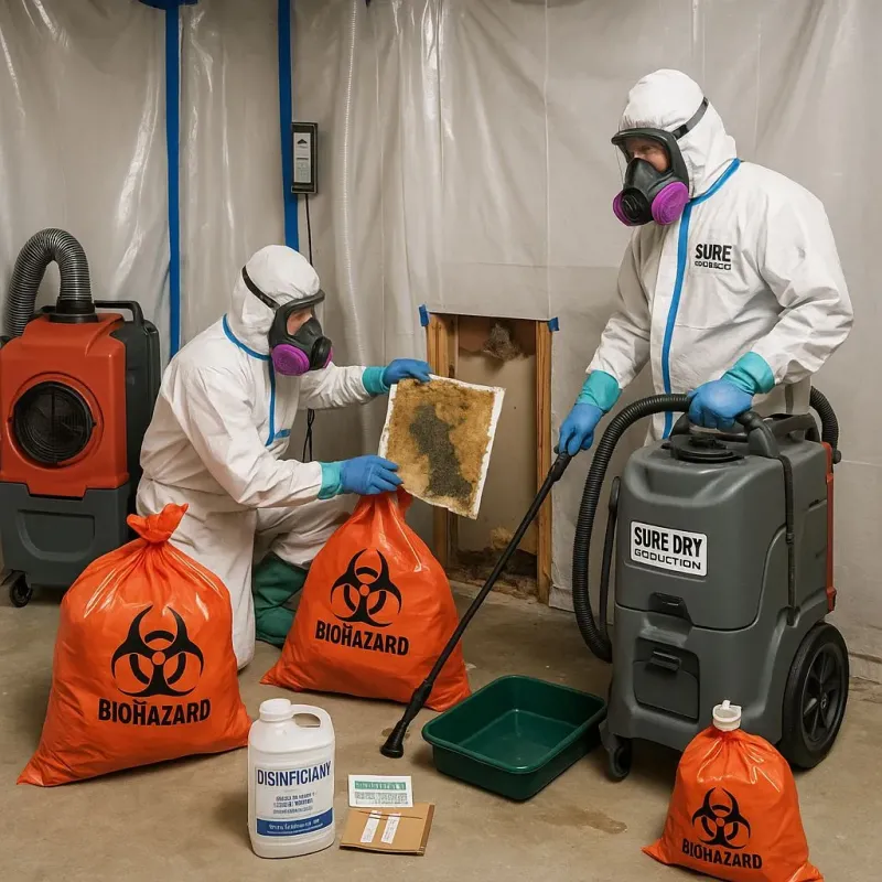 Contaminated Water Handling Protocols process in Woodland Park, CO