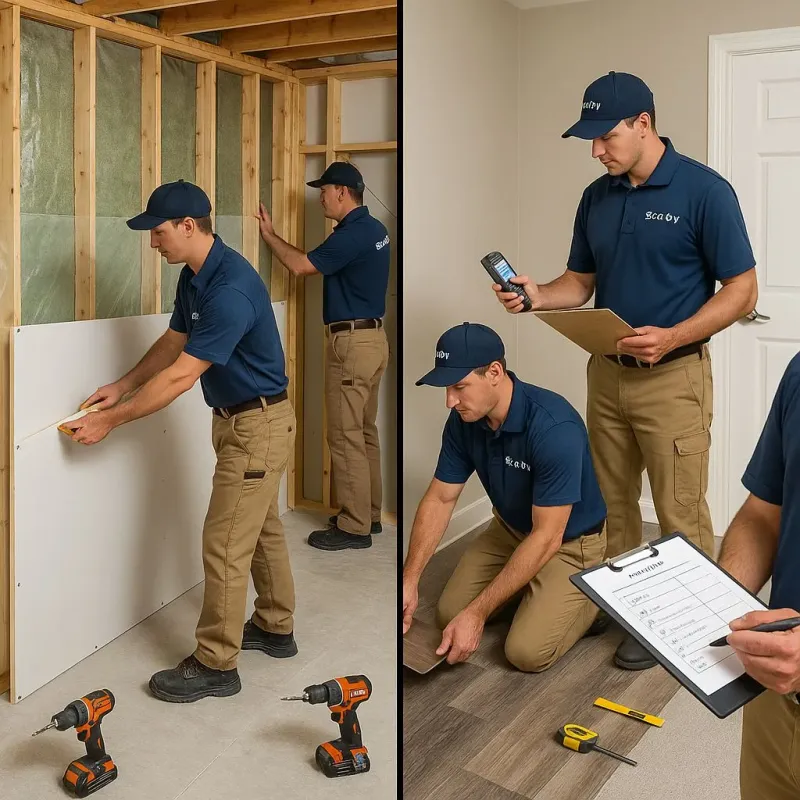Repairs and Reconstruction process in Woodland Park, CO